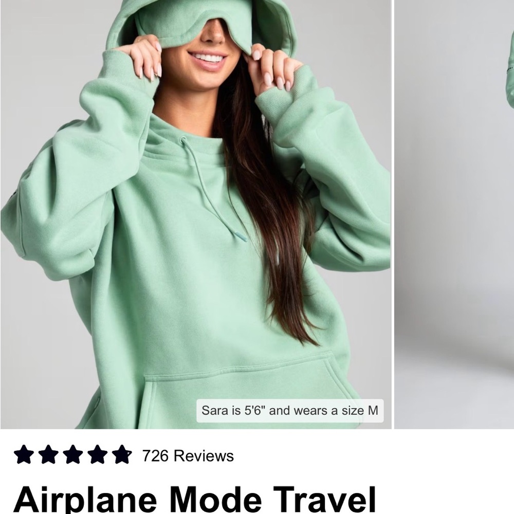 Women's Mint Green Hoodie
